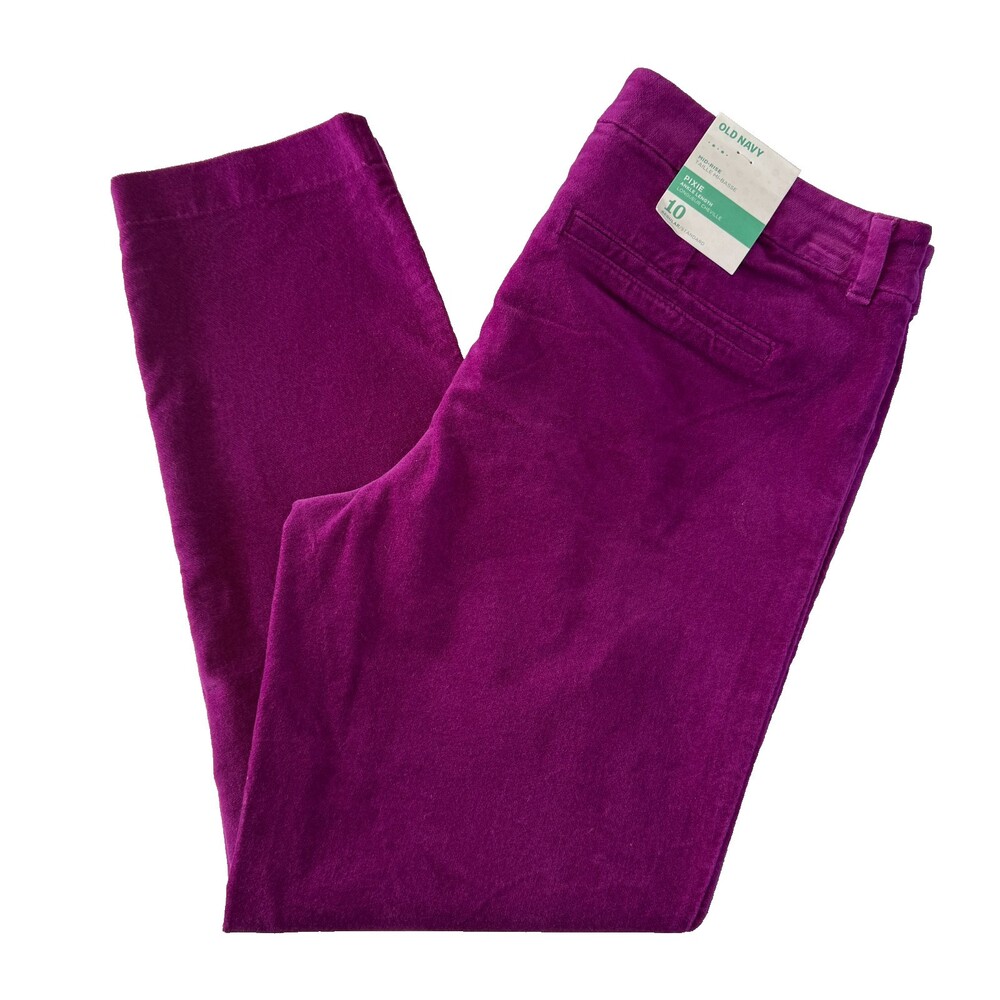 Old Navy Women's Magenta Skinny Pants